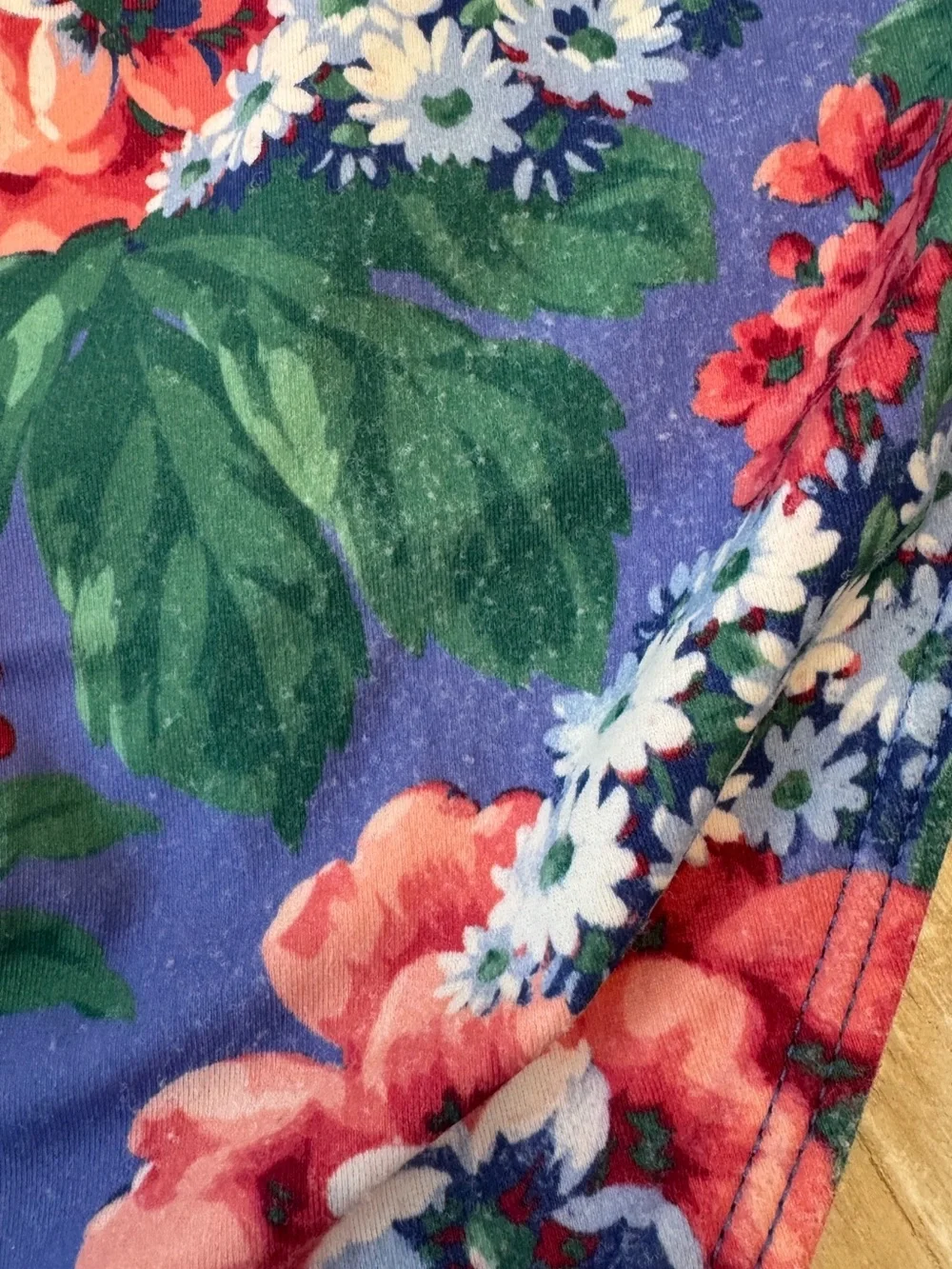 Janie and Jack Girl Floral Ruffle Shoulder Swimsuit Size 10